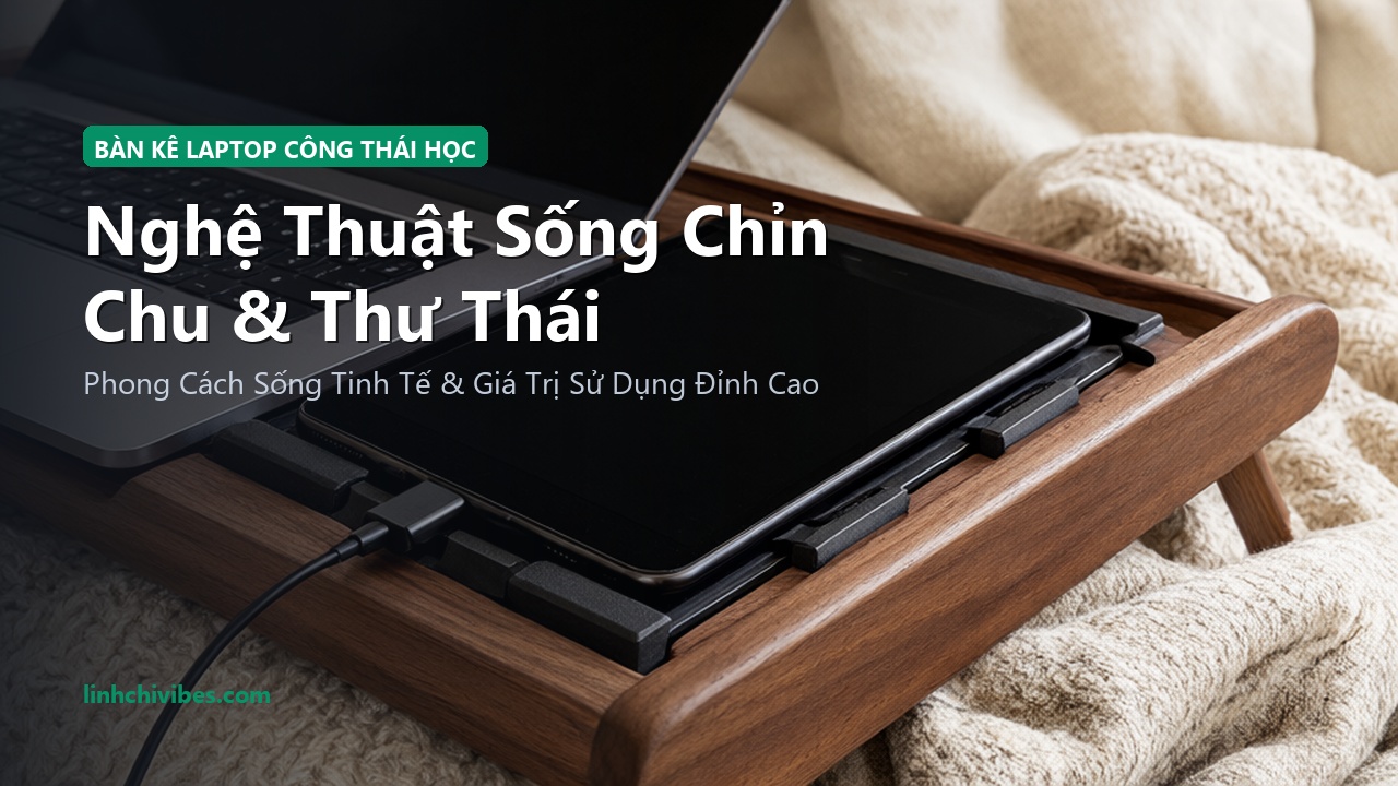 Top 10 Bàn Kê Laptop Đệm Êm Làm Việc Trên Giường Công Thái Học 2026 - Nghệ thuật sống chỉn chu (linhchivibes.com)
