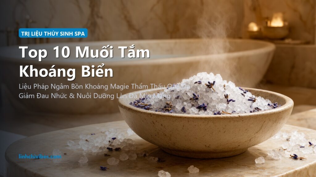 Top 10 Muối Tắm Khoáng Biển Chết Thải Độc & Phục Hồi Cơ Bắp Chuẩn Spa 2026 (linhchivibes.com)