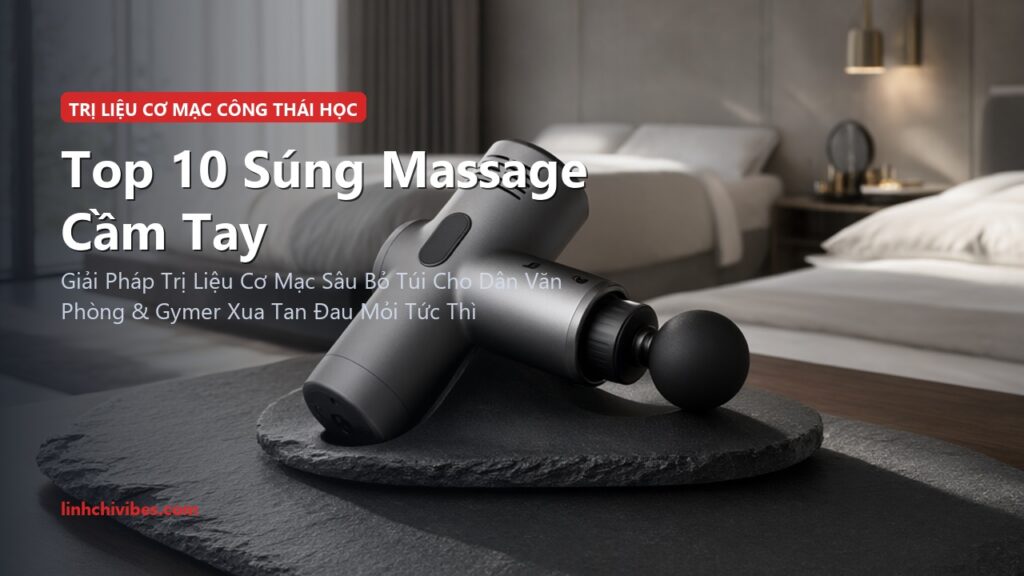 Top 10 Súng Massage Cầm Tay Mini Cao Cấp Giảm Đau Cổ Vai Gáy & Giãn Cơ 2026 (linhchivibes.com)