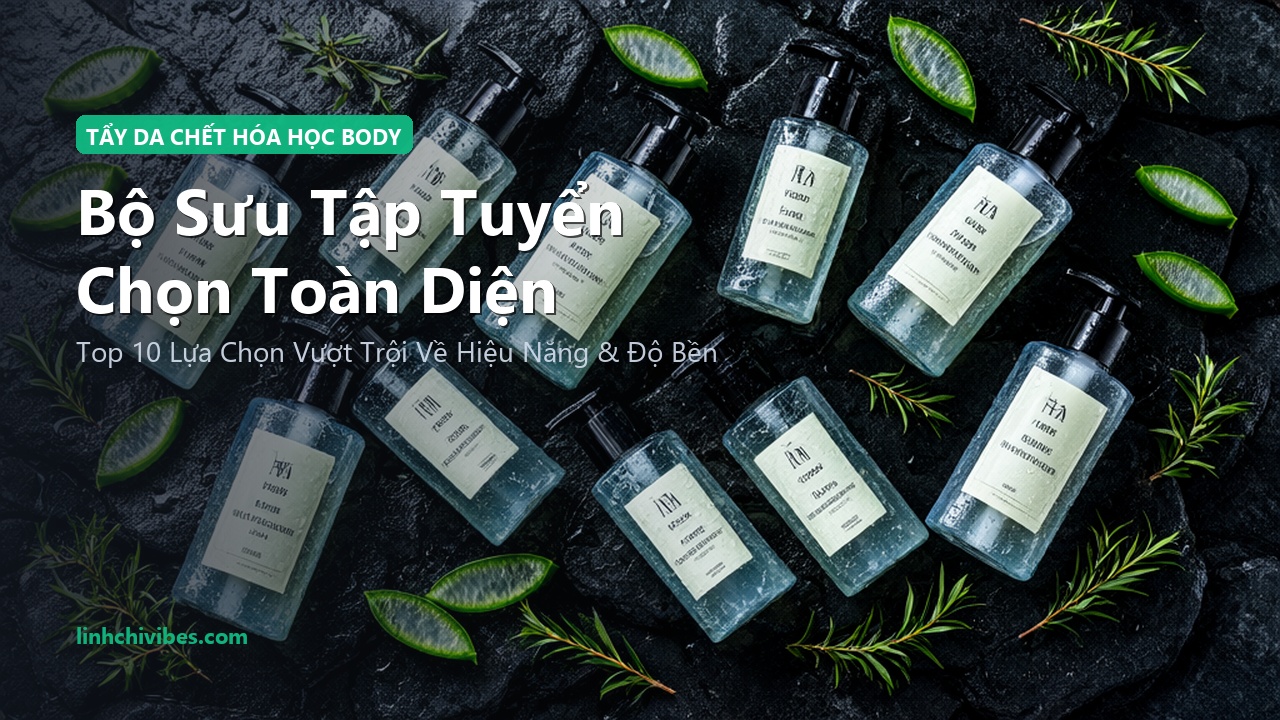 Top 10 Sữa Tắm Tẩy Tế Bào Chết Hóa Học AHA/BHA Trị Mụn Lưng & Viêm Nang Lông 2026 - Bộ sưu tập tuyển chọn hàng đầu (linhchivibes.com)