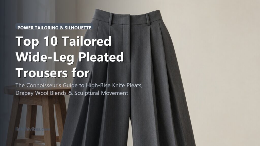 Top 10 Tailored Wide-Leg Pleated Trousers for an Effortless Leg-Lengthening Silhouette (linhchivibes.com)