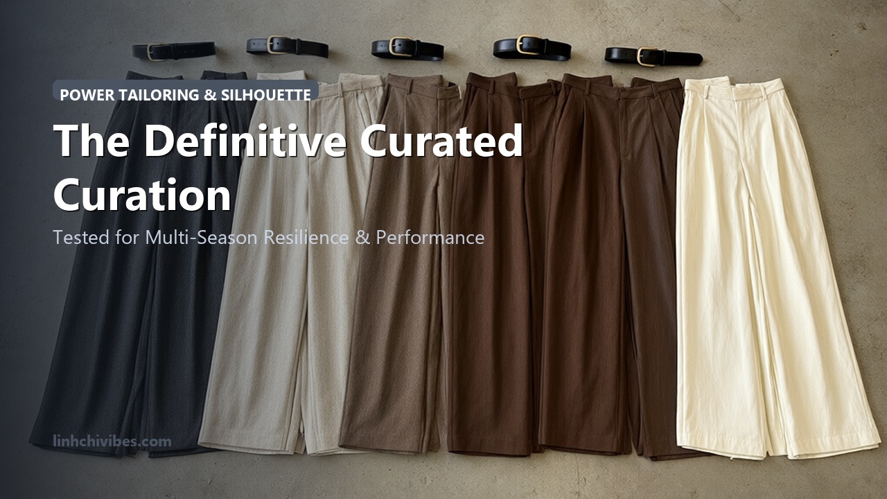 Top 10 Tailored Wide-Leg Pleated Trousers for an Effortless Leg-Lengthening Silhouette - The Curated Edit (linhchivibes.com)