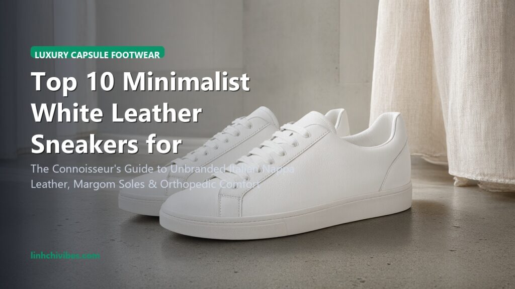 Top 10 Minimalist White Leather Sneakers for All-Day Walkable Luxury (linhchivibes.com)