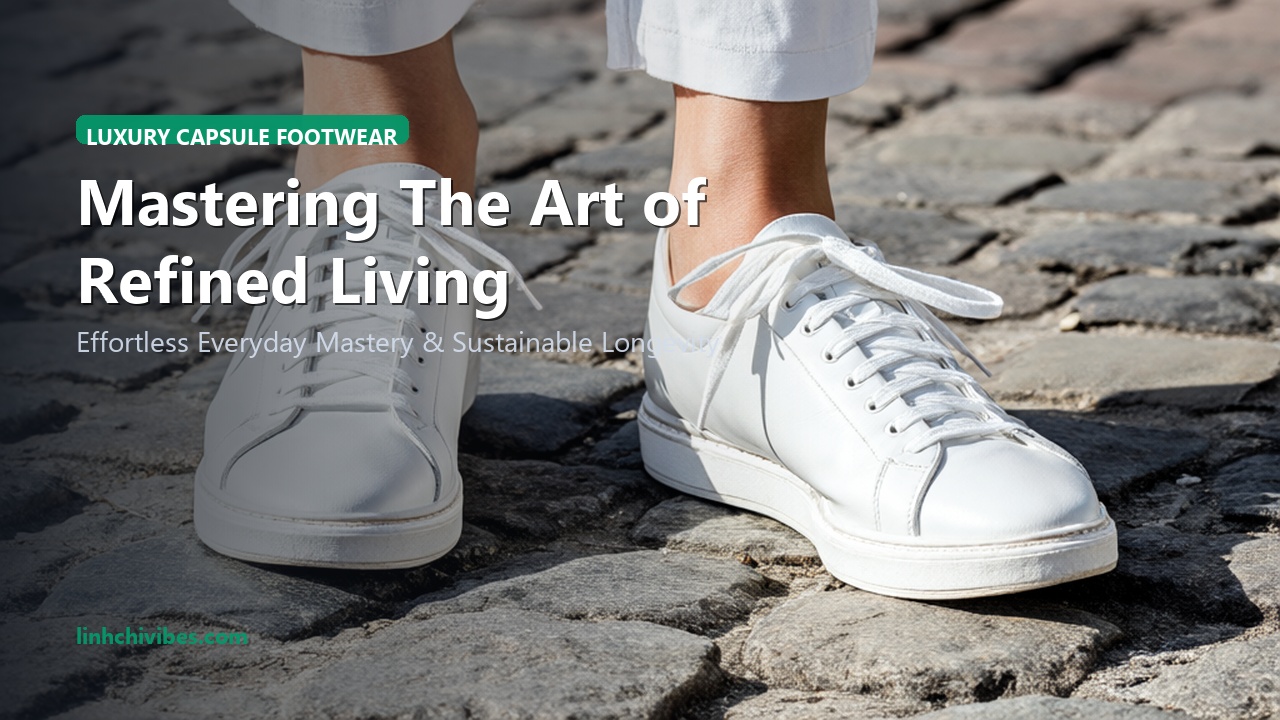 Top 10 Minimalist White Leather Sneakers for All-Day Walkable Luxury - Mastering Refined Living (linhchivibes.com)