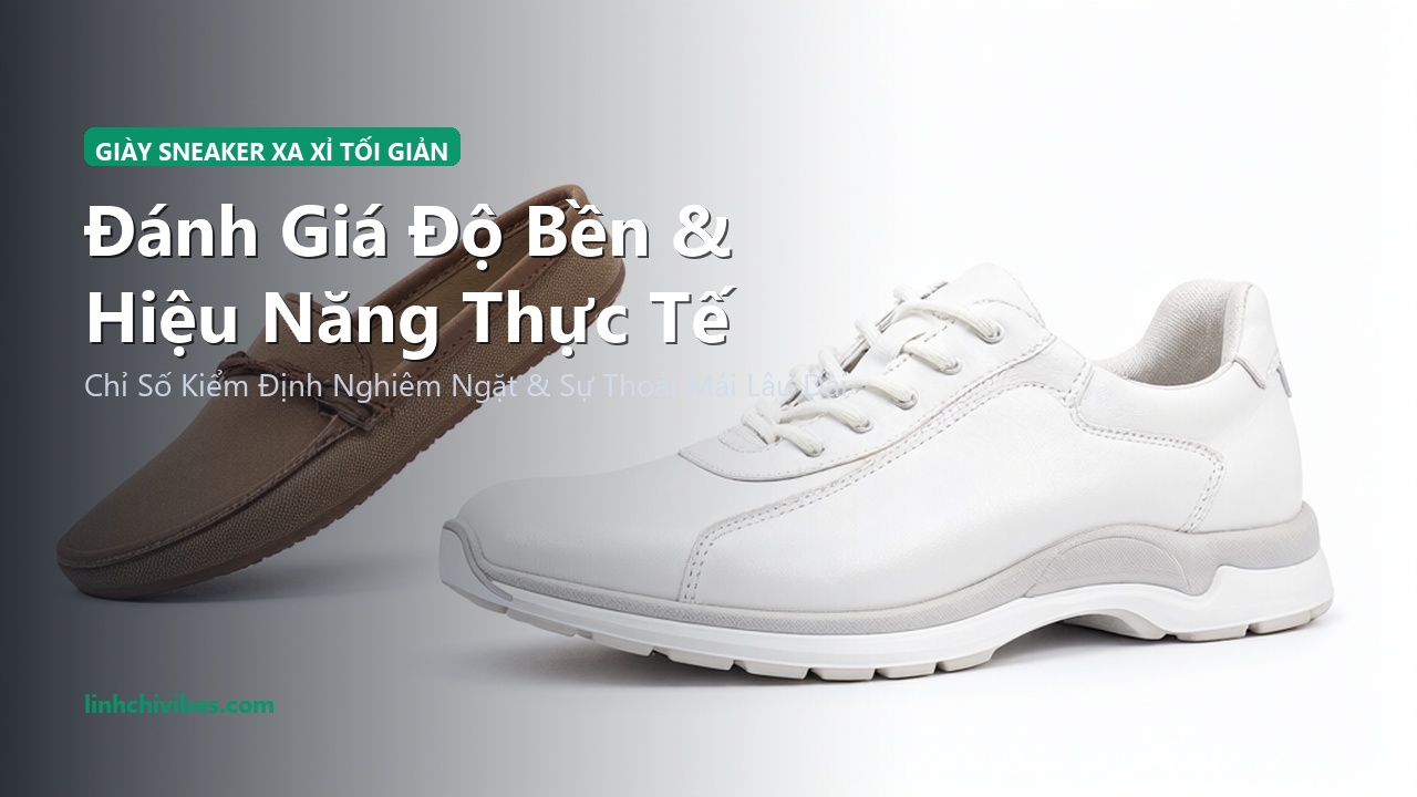 Top 10 Giày Sneaker Da Trắng Tối Giản Êm Ái Phối Mọi Trang Phục 2026 - Đánh giá độ bền và hiệu năng (linhchivibes.com)