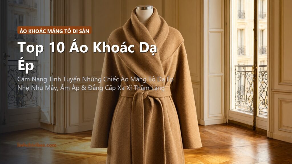 Top 10 Áo Khoác Dạ Ép Lông Cừu Khâu Tay Hai Mặt Thắt Đai Sang Trọng 2026 (linhchivibes.com)