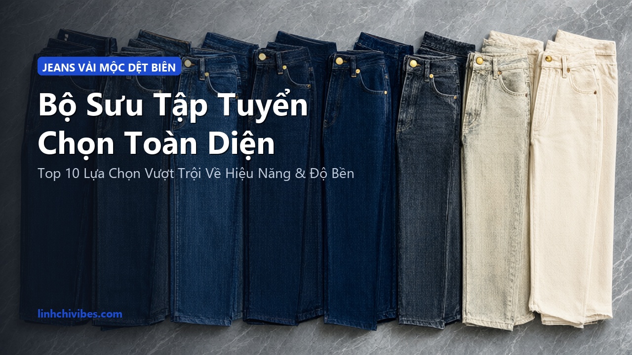 Top 10 Quần Jeans Ống Đứng Cạp Cao Raw Selvedge Tôn Dáng Kinh Điển 2026 - Bộ sưu tập tuyển chọn hàng đầu (linhchivibes.com)