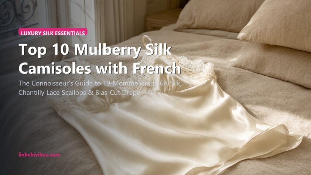 Top 10 Mulberry Silk Camisoles with French Lace for Effortless Layering & Loungewear (linhchivibes.com)