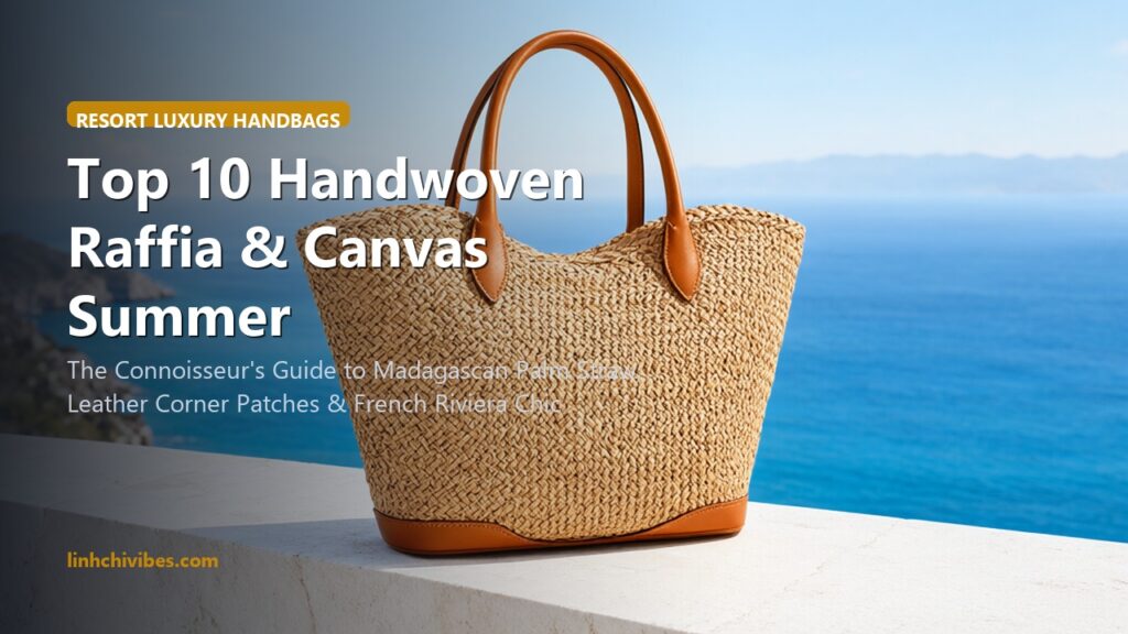Top 10 Handwoven Raffia & Canvas Summer Totes with Tuscan Leather Straps (linhchivibes.com)