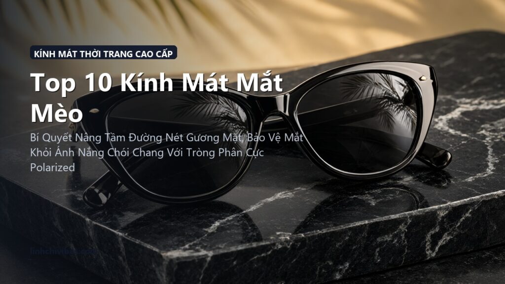 Top 10 Kính Mát Mắt Mèo Gọng Acetate Phân Cực Chống Tia UV Thời Thượng 2026 (linhchivibes.com)