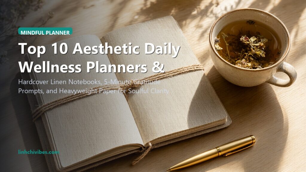Top 10 Aesthetic Daily Wellness Planners & Gratitude Journals for Mindful Intentional Living (linhchivibes.com)