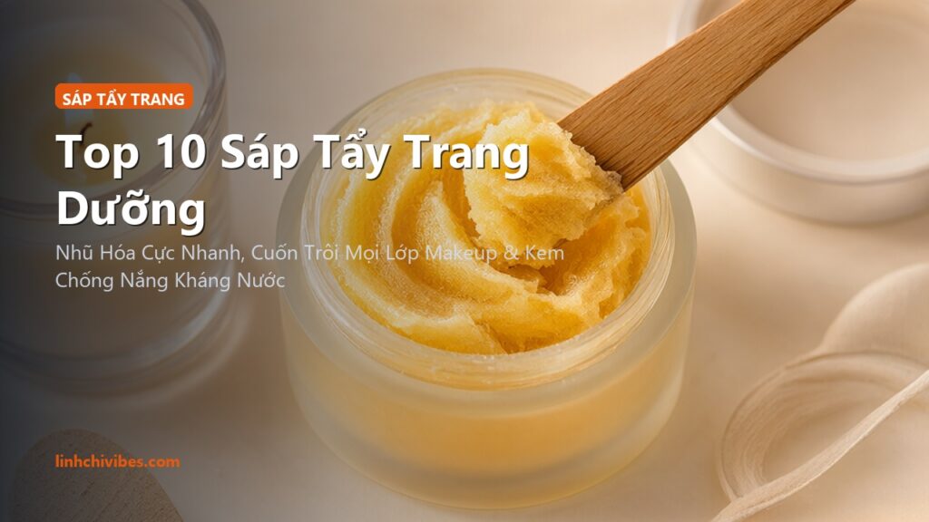 Top 10 Sáp Tẩy Trang Dưỡng Ẩm Sạch Sâu Không Cay Mắt Đỉnh Nhất (linhchivibes.com)