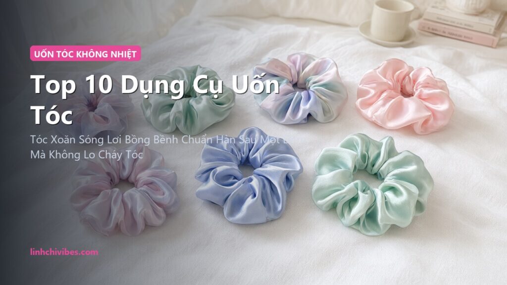 Top 10 Dụng Cụ Uốn Tóc Không Nhiệt & Dây Buộc Lụa Tằm Giữ Nếp Bồng Bềnh (linhchivibes.com)