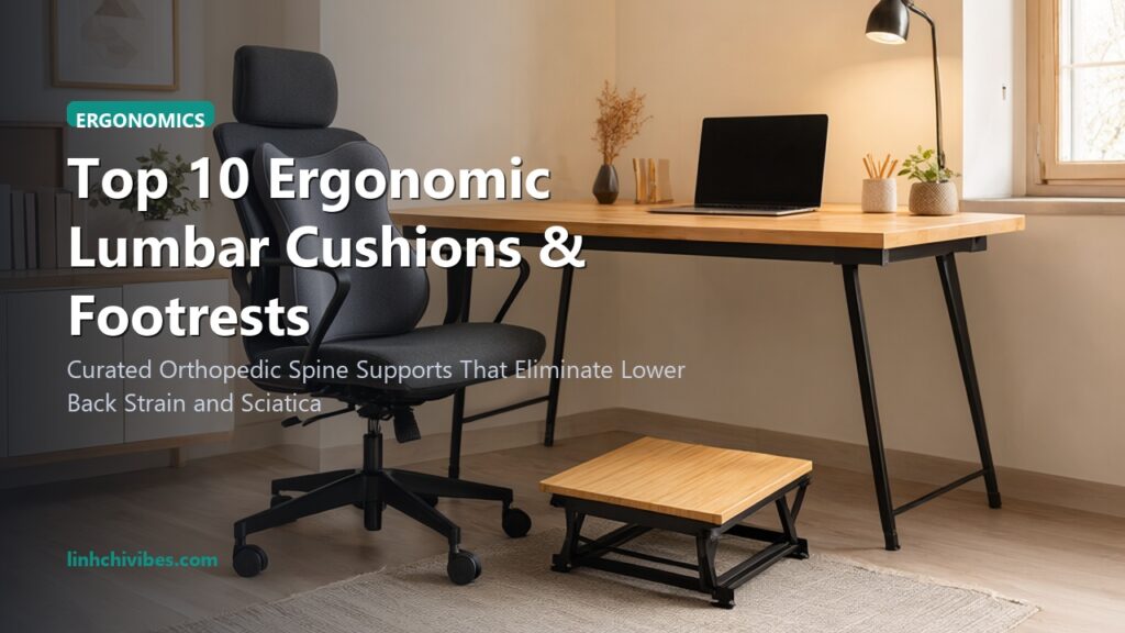 Top 10 Ergonomic Lumbar Cushions & Footrests for Pain-Free Desk Work (linhchivibes.com)