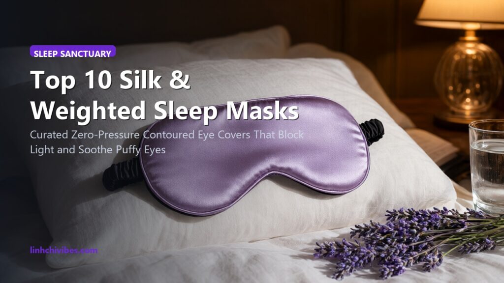 Top 10 Silk & Weighted Sleep Masks for Deep Restorative 100% Blackout Sleep (linhchivibes.com)