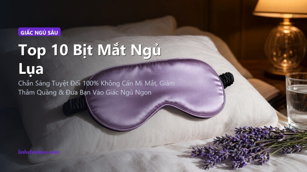 Top 10 Bịt Mắt Ngủ Lụa Tằm & Mặt Nạ Chườm Lạnh Chống Mất Ngủ Tốt Nhất (linhchivibes.com)
