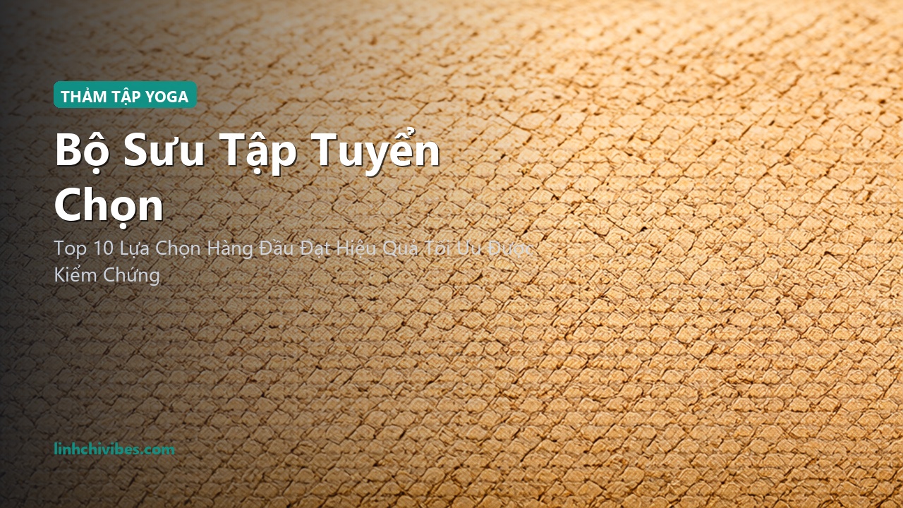 Top 10 Thảm Tập Yoga Chống Trượt Định Tuyến & Gạch Gỗ Bần Tự Nhiên Tốt Nhất - Bộ sưu tập tuyển chọn (linhchivibes.com)