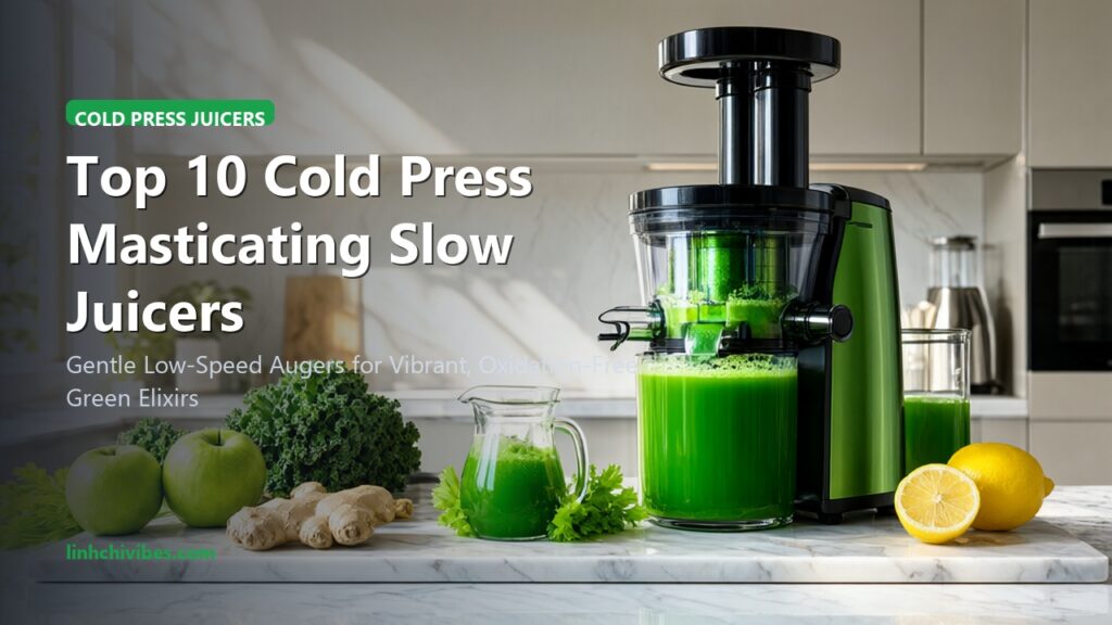 Top 10 Cold Press Masticating Slow Juicers for Maximum Nutrient & Enzyme Retention (linhchivibes.com)