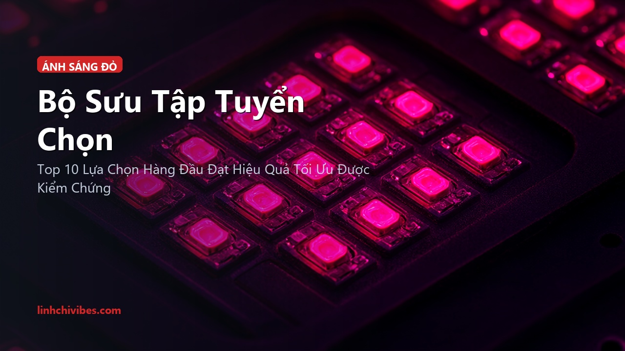 Top 10 Đèn Liệu Pháp Ánh Sáng Đỏ Hồng Ngoại Trẻ Hóa Da & Phục Hồi Cơ Bắp - Bộ sưu tập tuyển chọn (linhchivibes.com)