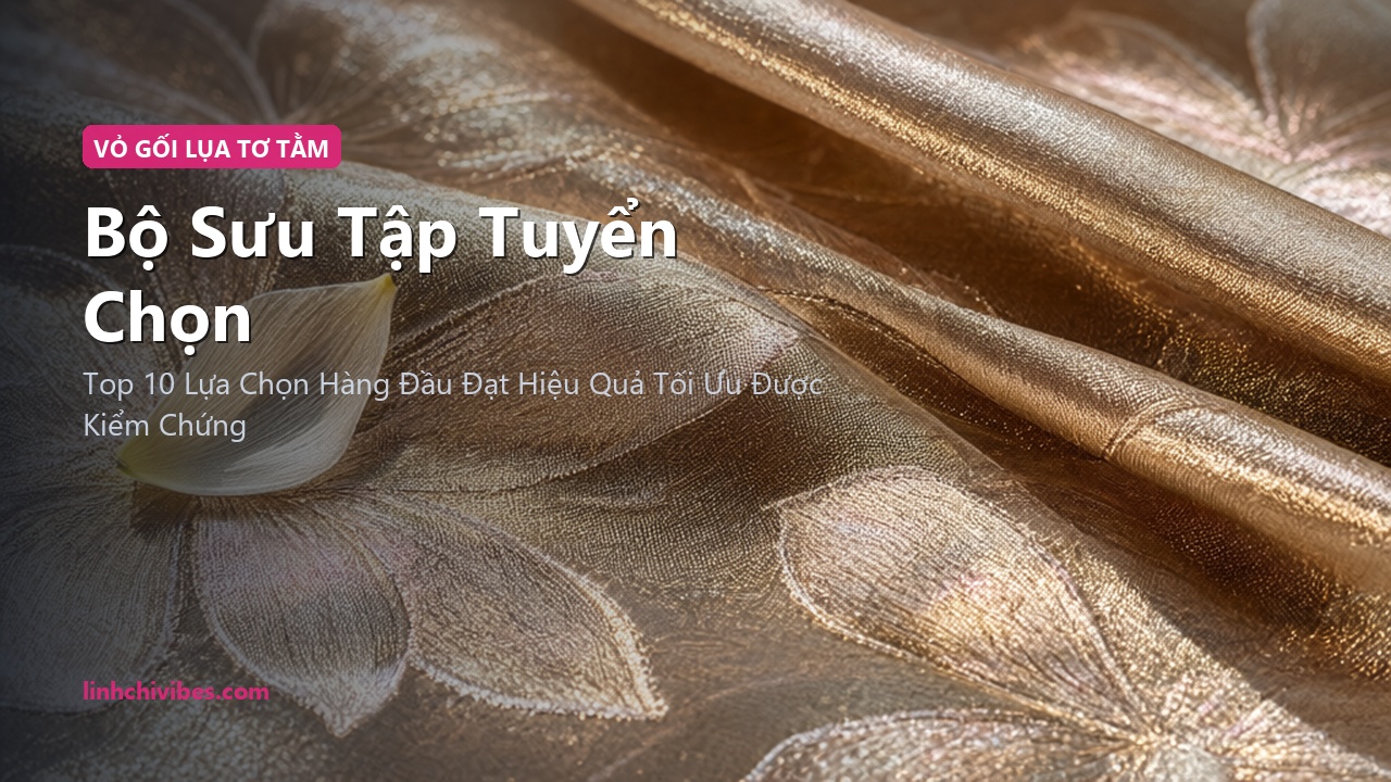 Top 10 Vỏ Gối Lụa Tơ Tằm Tự Nhiên 100% Mulberry Chống Nhăn Da & Mượt Tóc - Bộ sưu tập tuyển chọn (linhchivibes.com)