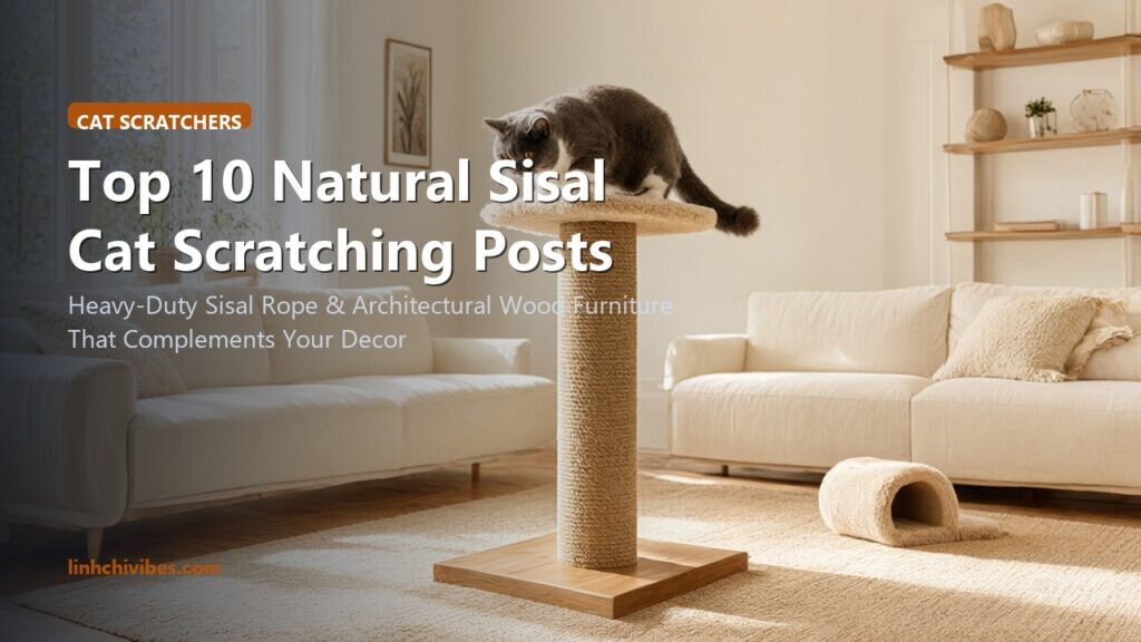 Top 10 Natural Sisal Cat Scratching Posts & Modern Cat Trees for Indoor Play & Rest (linhchivibes.com)