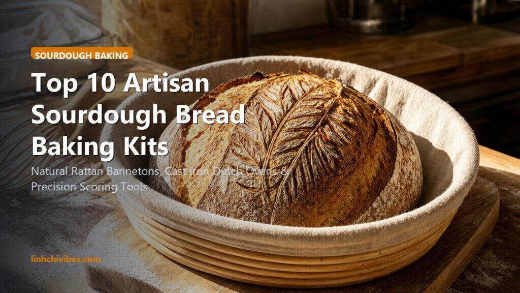 Top 10 Artisan Sourdough Bread Baking Kits & Banneton Proofing Baskets (linhchivibes.com)