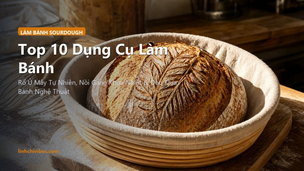 Top 10 Dụng Cụ Làm Bánh Mì Men Tự Nhiên Sourdough Thủ Công Chuẩn Nghệ Nhân (linhchivibes.com)