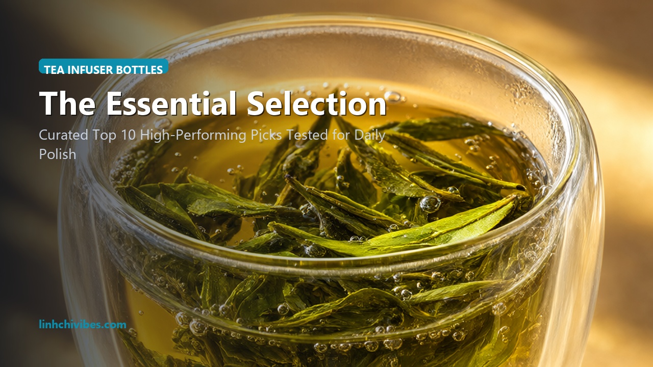 Top 10 Double-Wall Glass Tea Infuser Bottles with Stainless Steel Strainers - Curated Selection (linhchivibes.com)