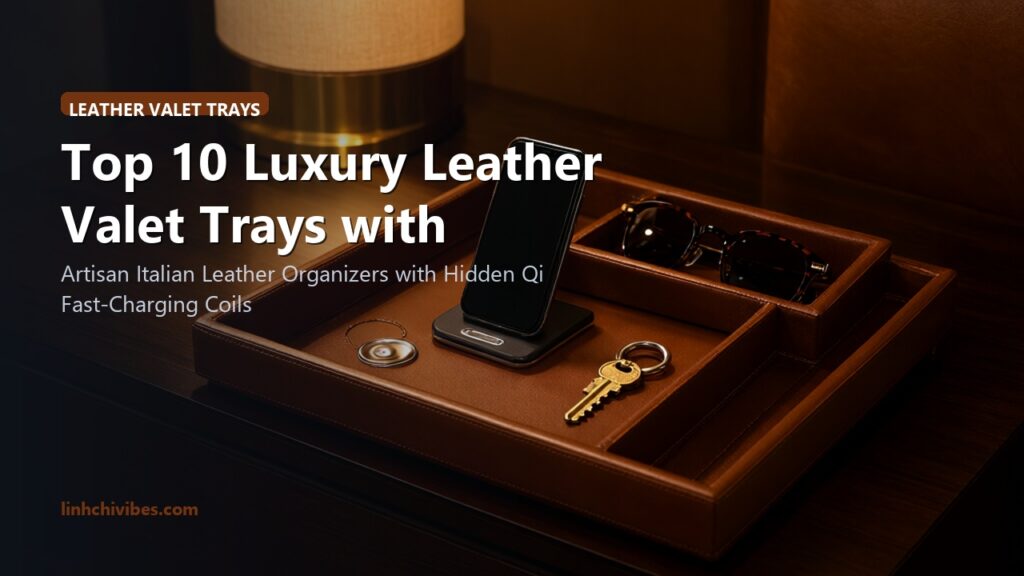 Top 10 Luxury Leather Valet Trays with Integrated Qi Wireless Fast Charging (linhchivibes.com)