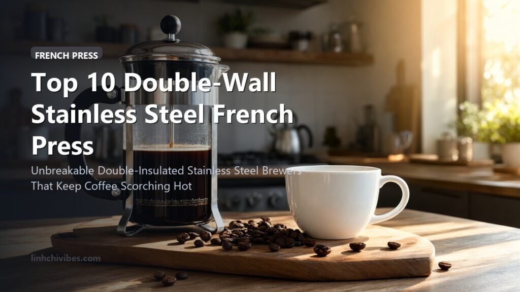 Top 10 Double-Wall Stainless Steel French Press Coffee Makers for Rich Brews (linhchivibes.com)