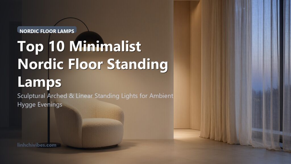 Top 10 Minimalist Nordic Floor Standing Lamps with Dimmable Warm LED Lighting (linhchivibes.com)