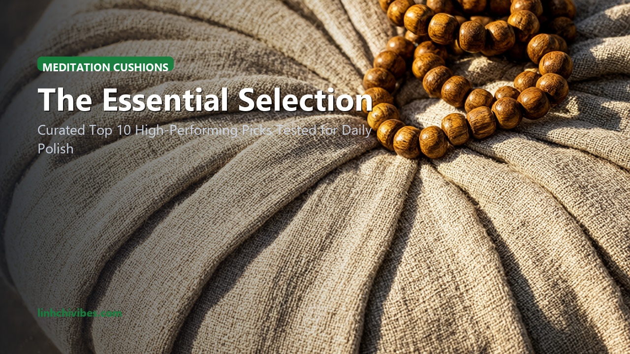 Top 10 Organic Buckwheat Meditation Cushions (Zafu & Zabuton Sets) for Spine Support - Curated Selection (linhchivibes.com)