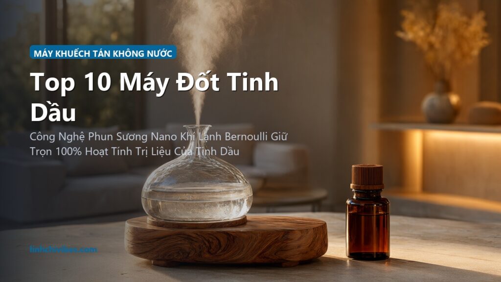 Top 10 Máy Đốt Tinh Dầu Không Dùng Nước Khuếch Tán Trực Tiếp Thuần Khiết (linhchivibes.com)