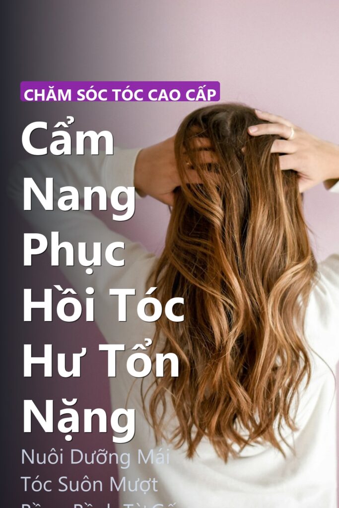 Cẩm Nang Phục Hồi Tóc Hư Tổn Nặng ảnh bìa tạp chí phong cách Linh Chi Vibes