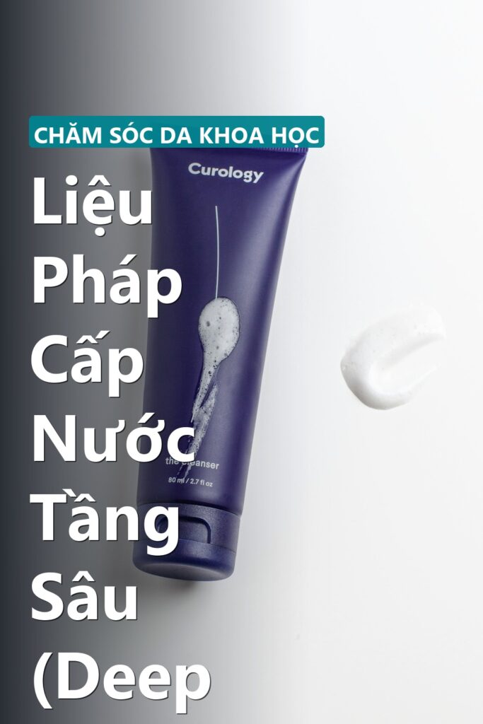 Liệu Pháp Cấp Nước Tầng Sâu (Deep Hydration) ảnh bìa tạp chí phong cách Linh Chi Vibes