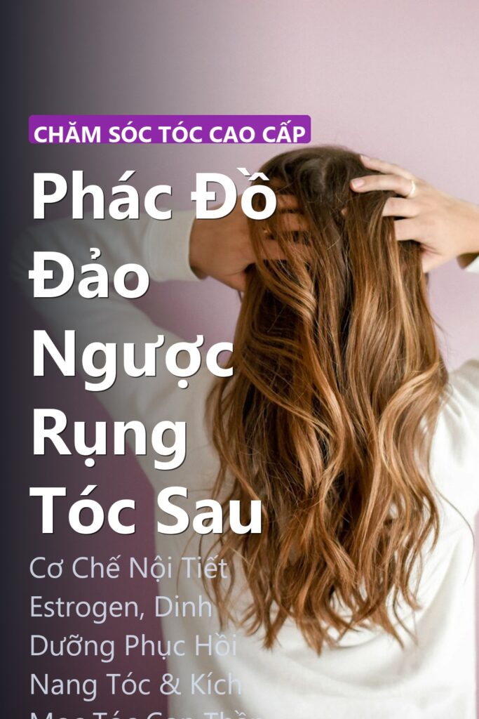 Phác Đồ Đảo Ngược Rụng Tóc Sau ảnh bìa tạp chí phong cách Linh Chi Vibes