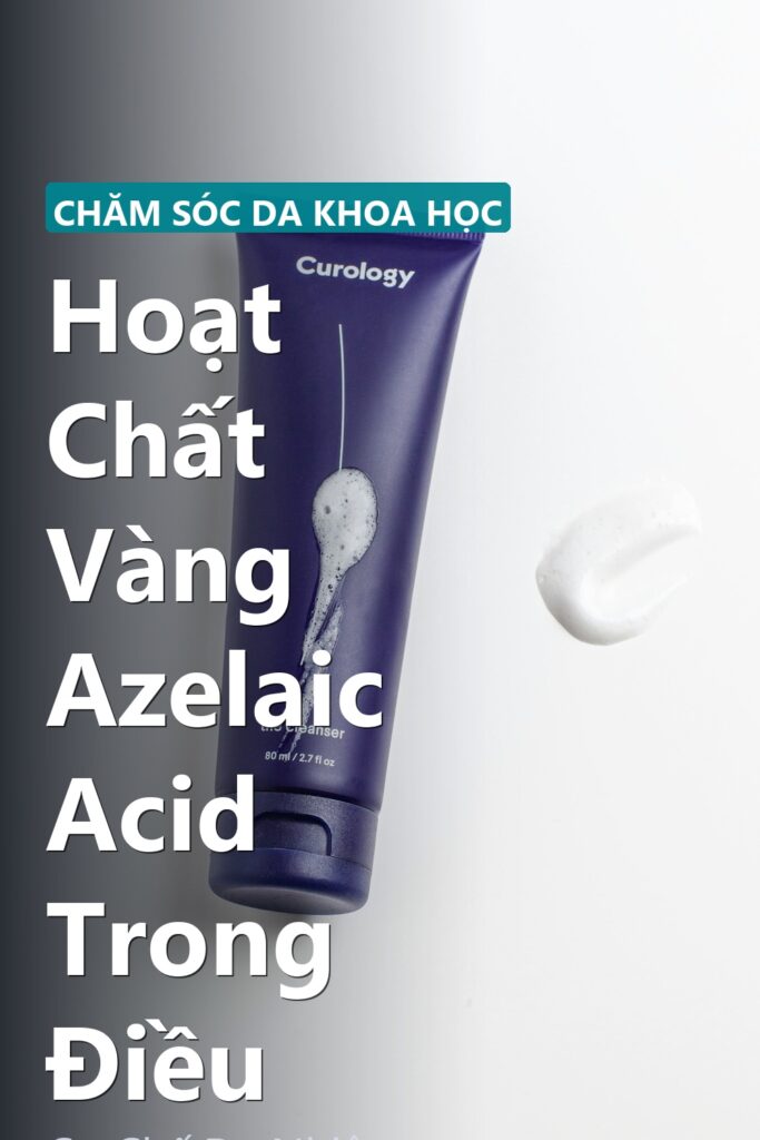 Hoạt Chất Vàng Azelaic Acid Trong Điều ảnh bìa tạp chí phong cách Linh Chi Vibes