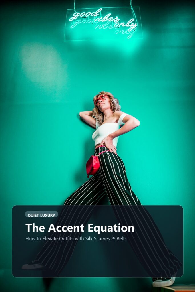 The Accent Equation visual luxury editorial banner