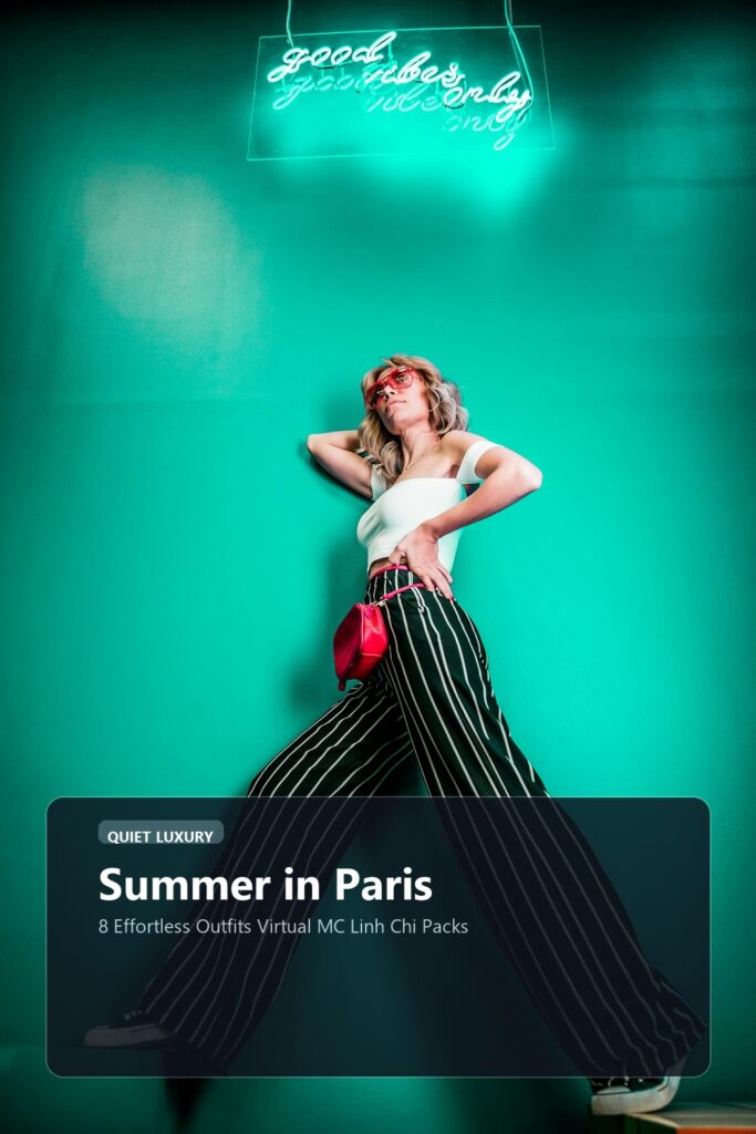 Summer in Paris visual luxury editorial banner