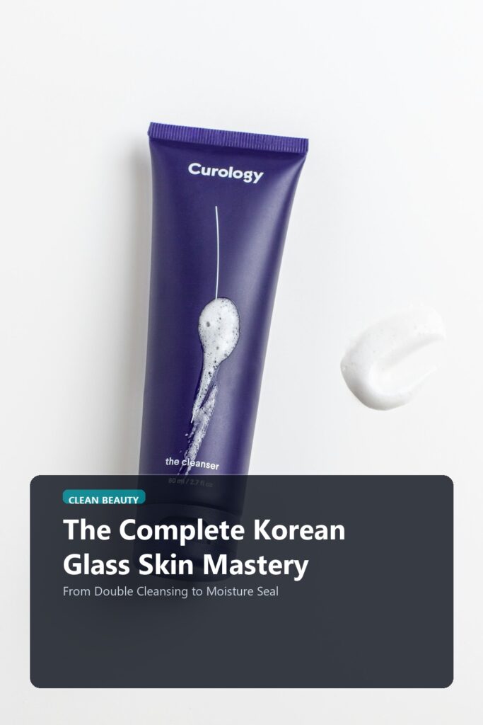 The Complete Korean Glass Skin Mastery visual luxury editorial banner