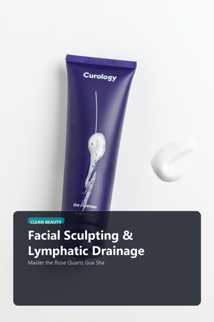Facial Sculpting & Lymphatic Drainage visual luxury editorial banner