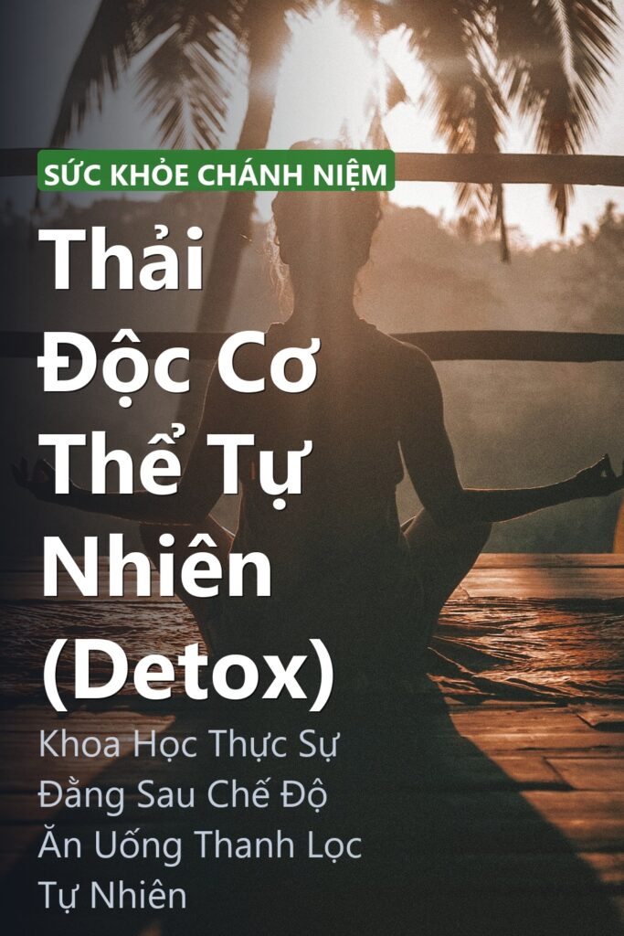 Thải Độc Cơ Thể Tự Nhiên (Detox) ảnh bìa tạp chí phong cách Linh Chi Vibes
