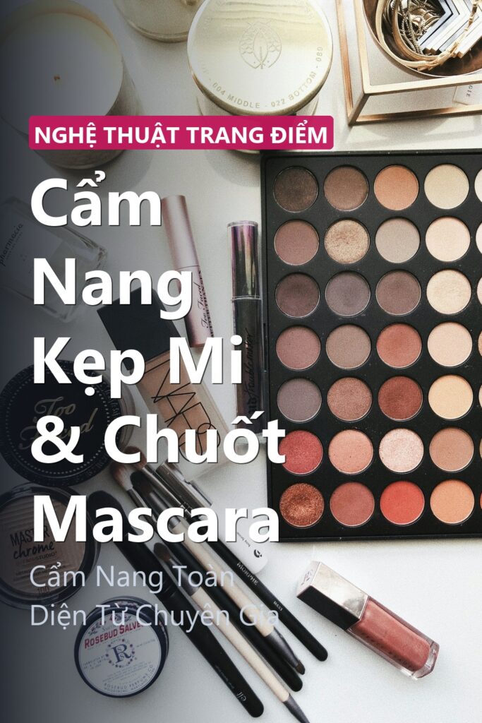 Cẩm Nang Kẹp Mi & Chuốt Mascara ảnh bìa tạp chí phong cách Linh Chi Vibes