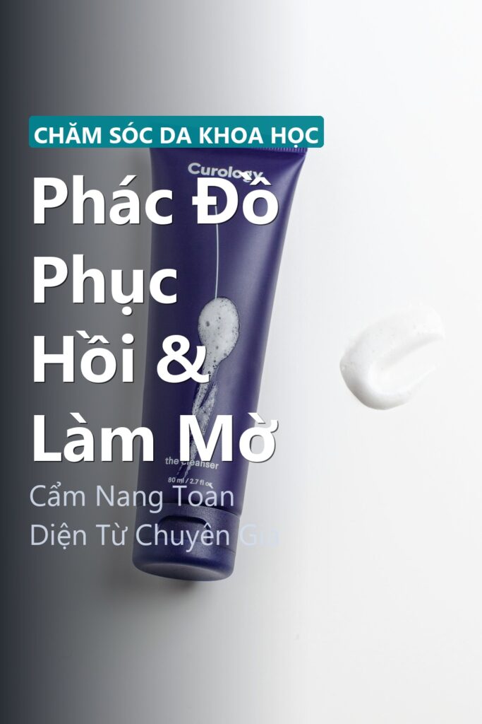 Phác Đồ Phục Hồi & Làm Mờ ảnh bìa tạp chí phong cách Linh Chi Vibes