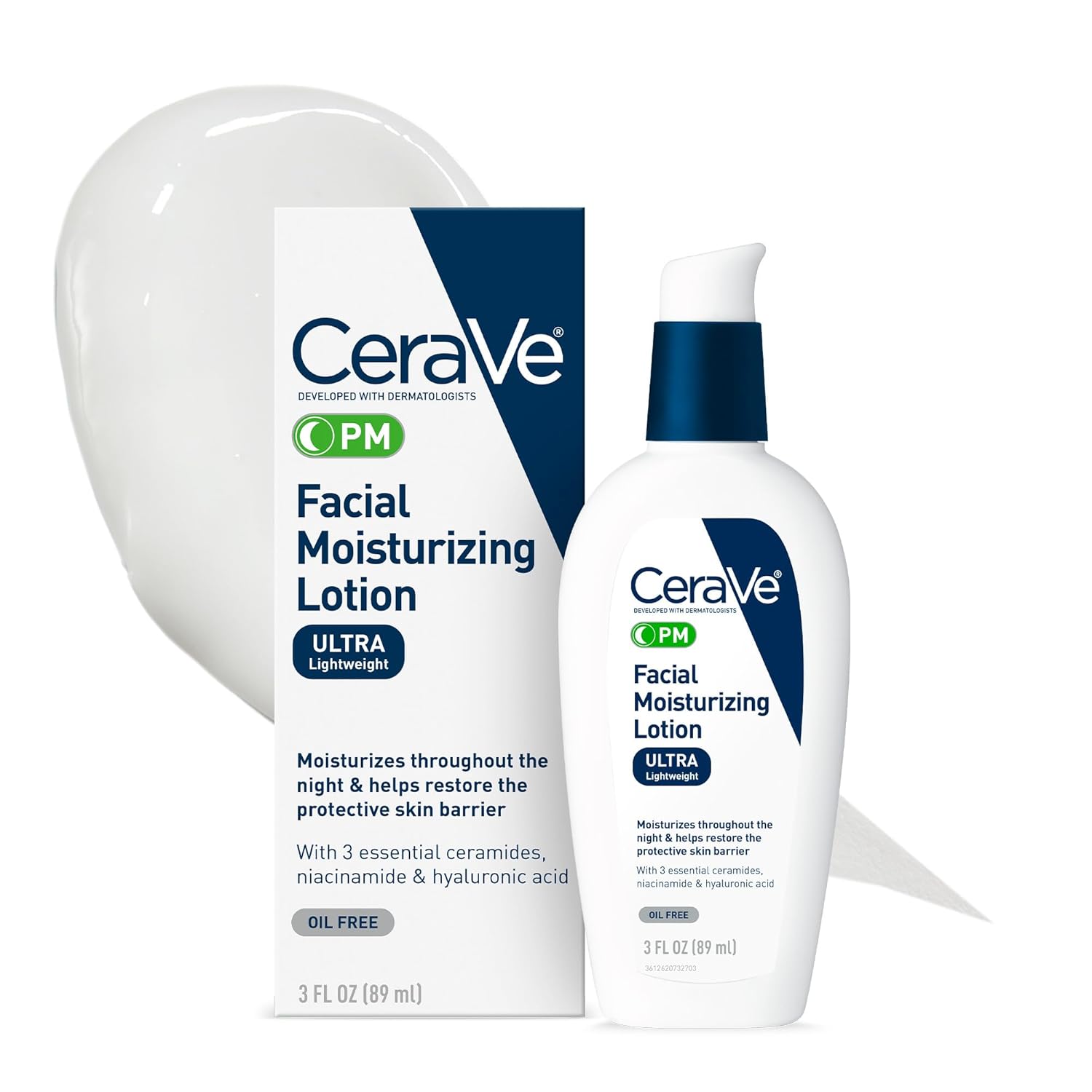 Sữa Dưỡng CeraVe PM Facial Moisturizing Lotion chính hãng