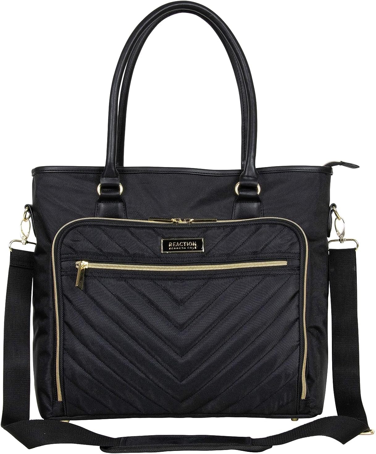 Kenneth Cole Reaction Chelsea Chevron Quilted Laptop Tote