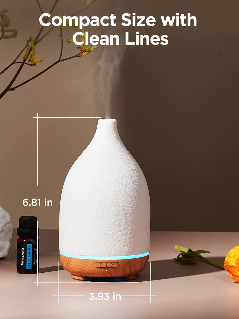 Handcrafted Ceramic Ultrasonic Essential Oil Diffuser