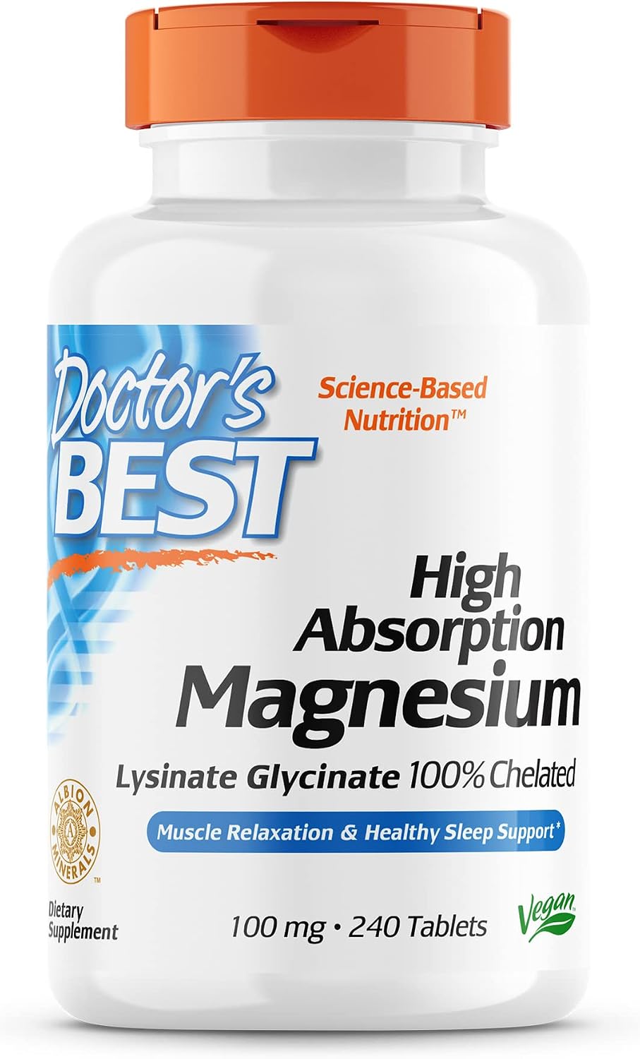 Doctor's Best High Absorption Magnesium Glycinate