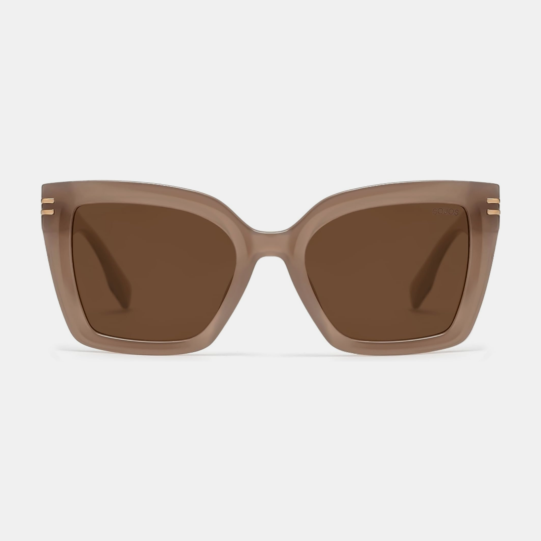 SOJOS Vintage Oversized Cat Eye Acetate Sunglasses