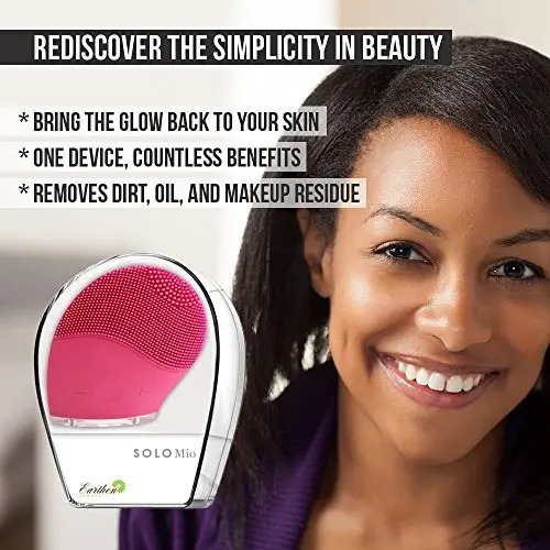 Solo Mio Sonic Facial Cleansing Brush and Rejuvenator